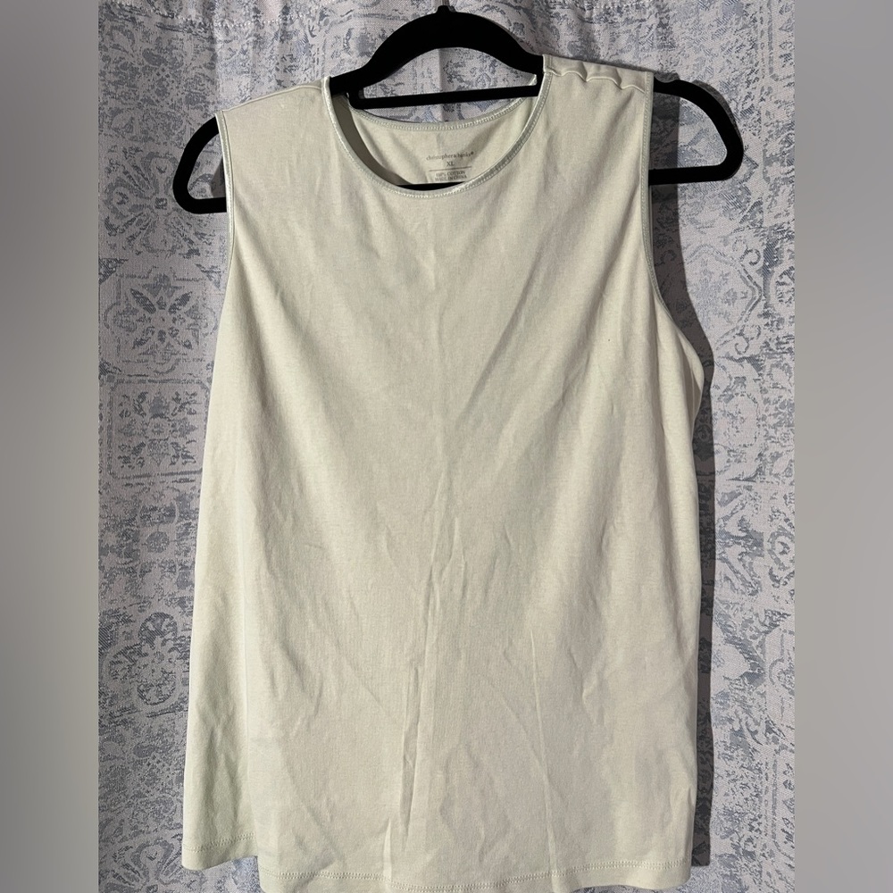 Christopher & Banks, mint color tank in XL